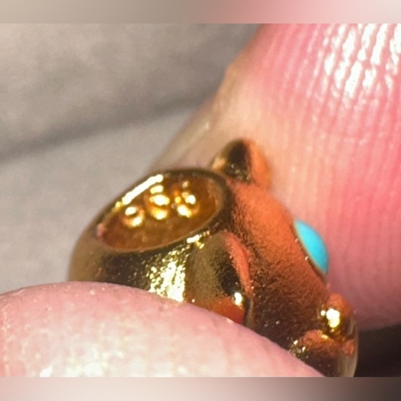 24K Gold Filled Pokemon Jiggly Puff Charm Bead Pendant Anime Pocket Monster - Picture 8 of 8